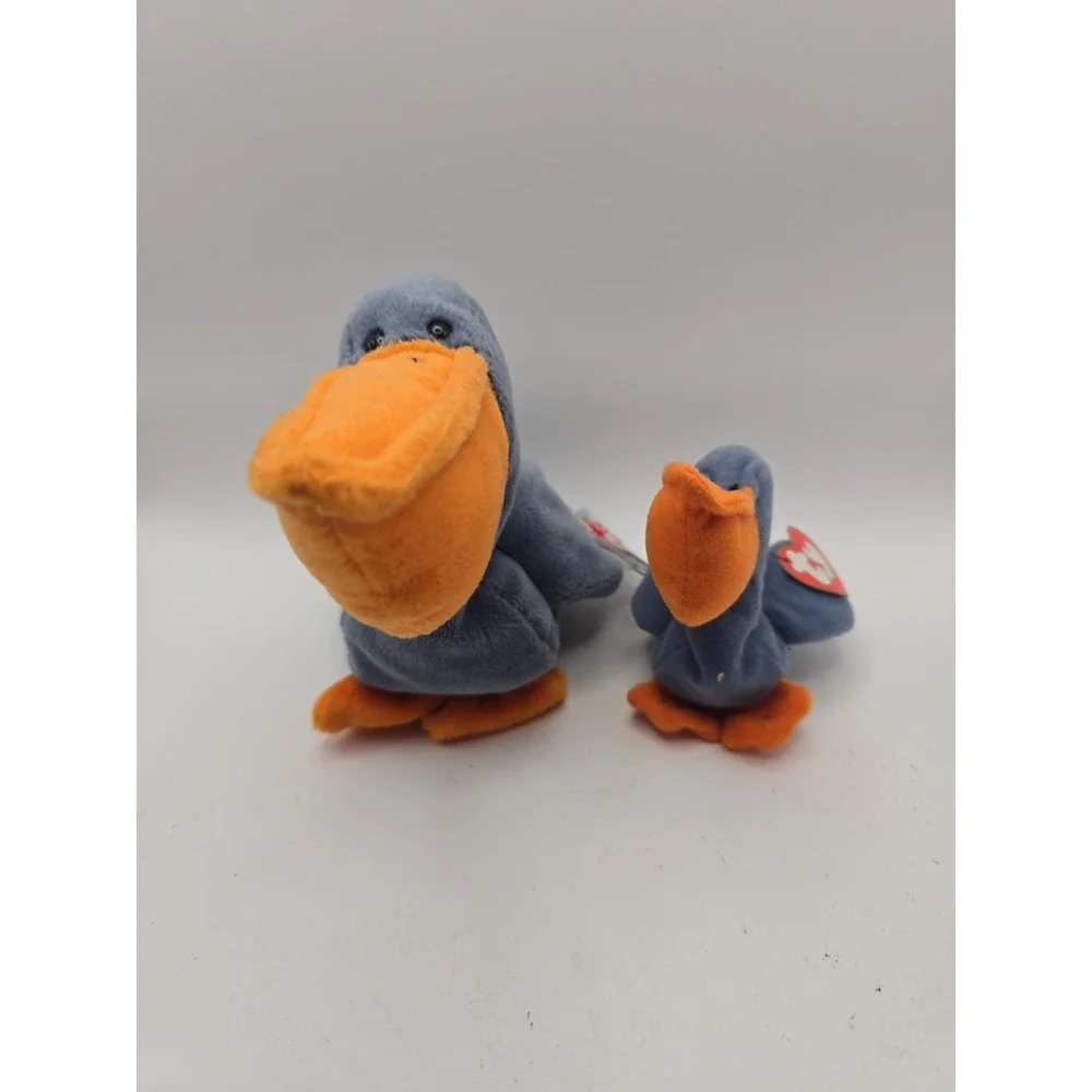 Ty 4107 Scoop the Pelican Beanie Babies